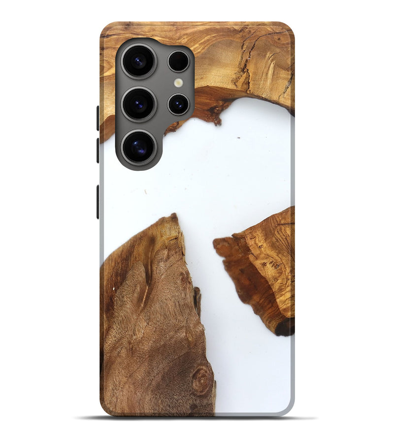 Galaxy S25 Ultra Wood Live Edge Phone Case - Loyal (Clear, 831649)