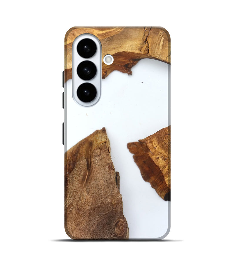 Galaxy S26 Wood Live Edge Phone Case - Loyal (Clear, 831649)