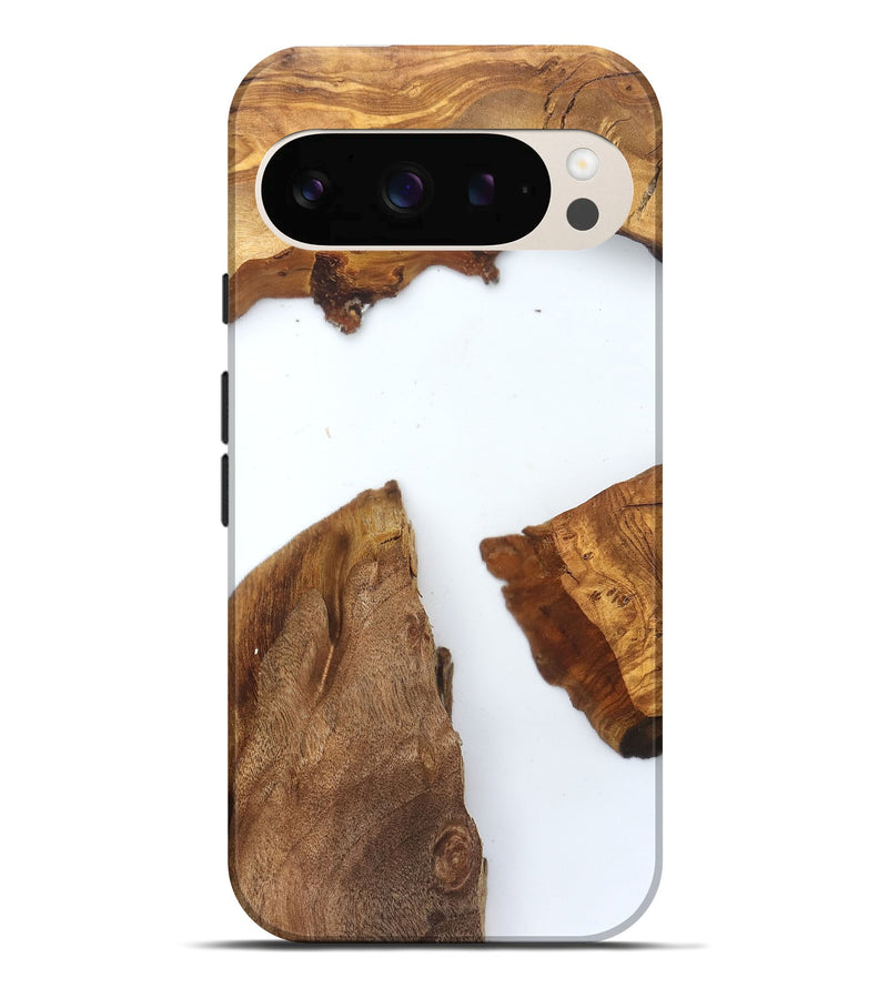 Pixel 10 Pro XL Wood Live Edge Phone Case - Loyal (Clear, 831649)