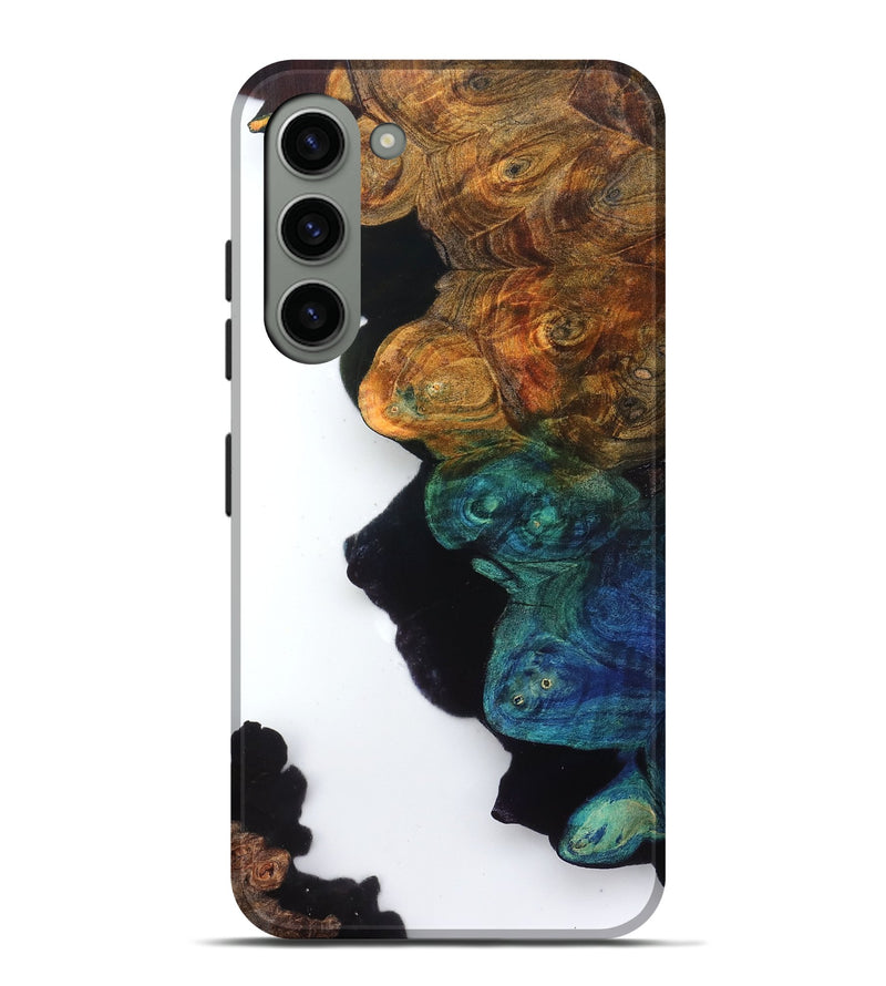 Galaxy S23 Plus Wood Live Edge Phone Case - Lester (Clear, 831650)