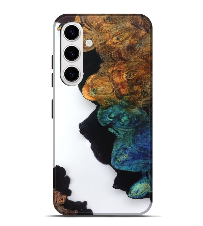 Galaxy S25 Plus Wood Live Edge Phone Case - Lester (Clear, 831650)