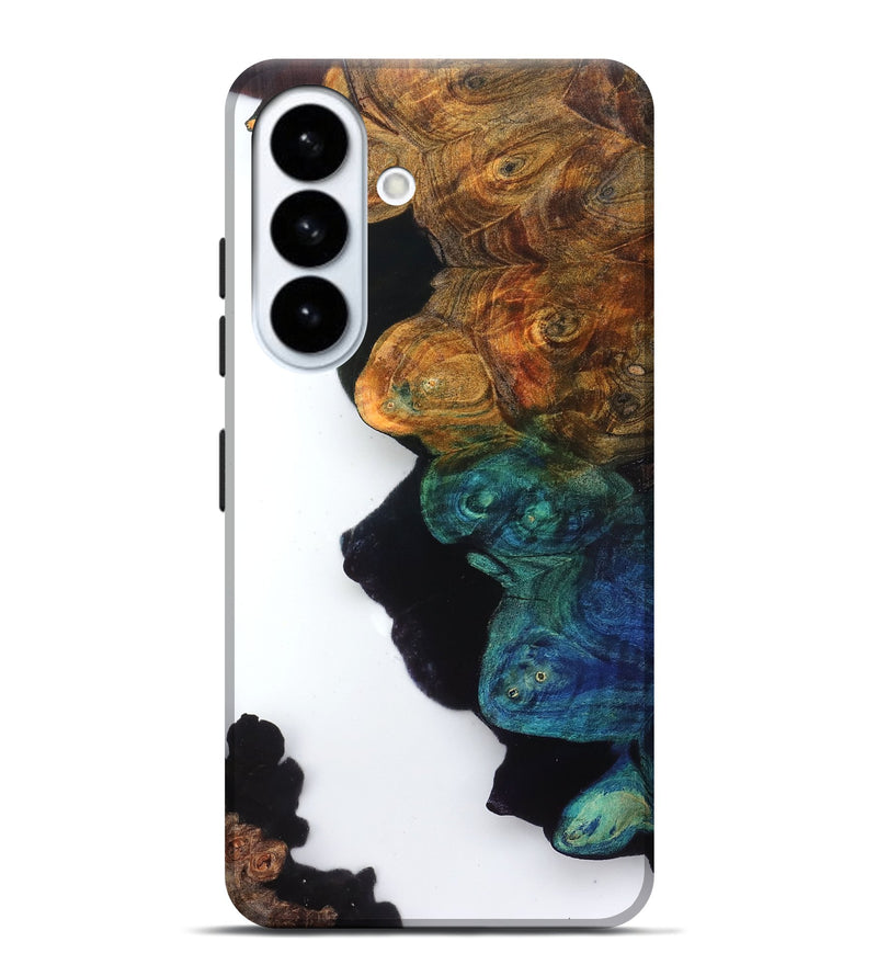 Galaxy S26 Plus Wood Live Edge Phone Case - Lester (Clear, 831650)