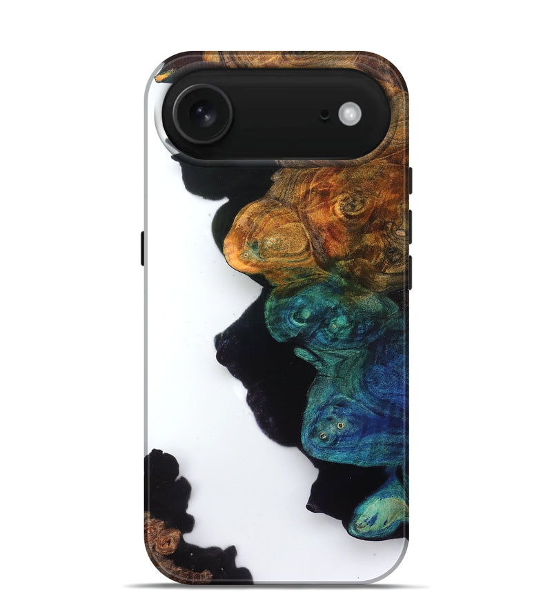iPhone 17 Air Wood Live Edge Phone Case - Lester (Clear, 831650)