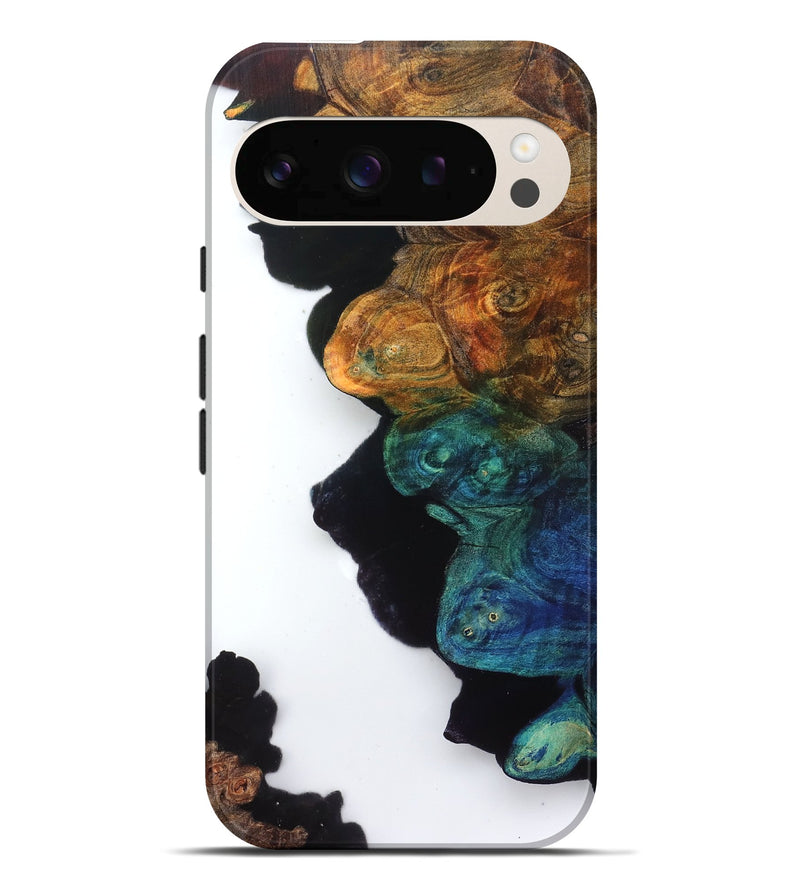 Pixel 10 Pro XL Wood Live Edge Phone Case - Lester (Clear, 831650)