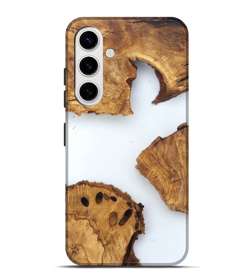Galaxy S25 Plus Wood Live Edge Phone Case - Lelah (Clear, 831651)