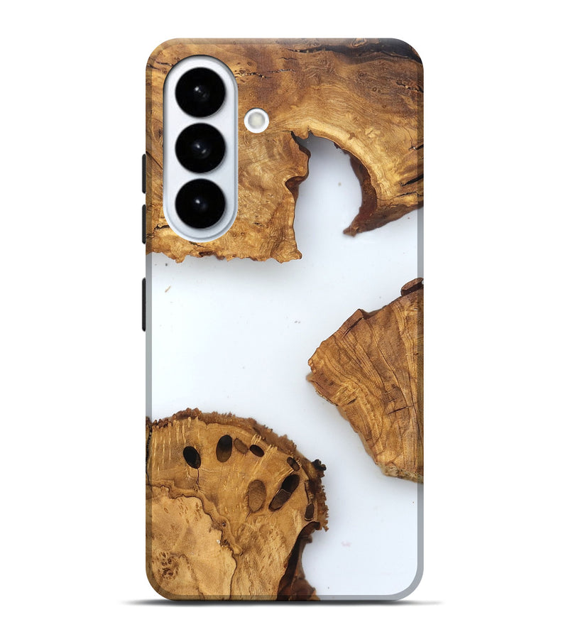 Galaxy S26 Plus Wood Live Edge Phone Case - Lelah (Clear, 831651)