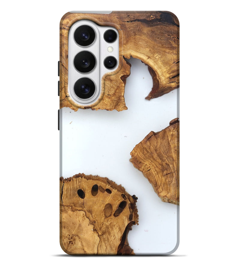 Galaxy S26 Ultra Wood Live Edge Phone Case - Lelah (Clear, 831651)