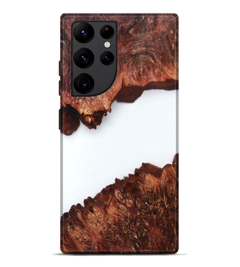 Galaxy S22 Ultra Wood Live Edge Phone Case - Mabelle (Clear, 831652)
