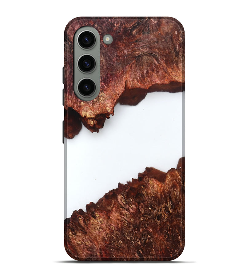Galaxy S23 Plus Wood Live Edge Phone Case - Mabelle (Clear, 831652)