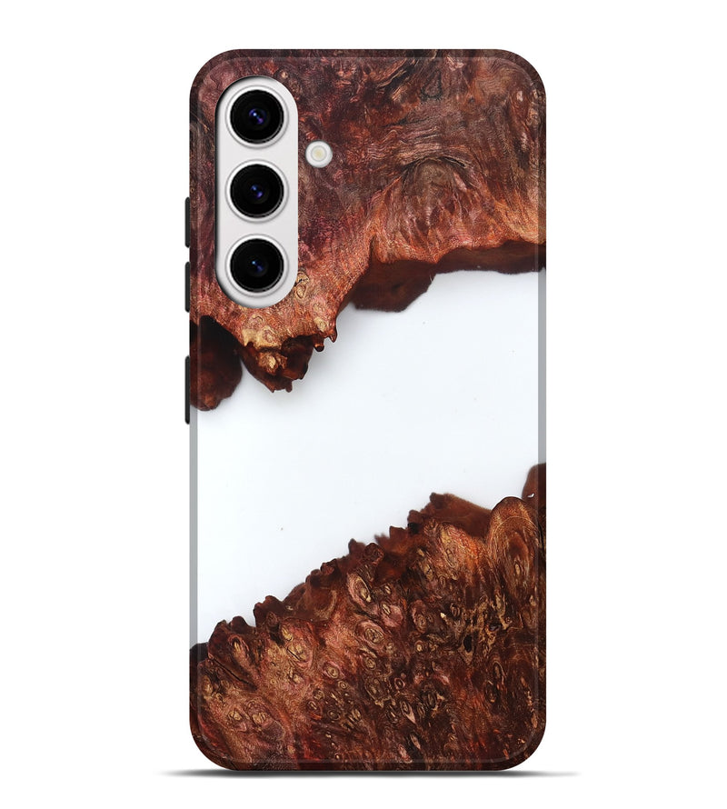 Galaxy S25 Plus Wood Live Edge Phone Case - Mabelle (Clear, 831652)