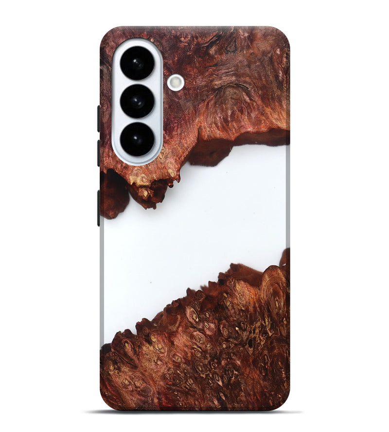 Galaxy S26 Plus Wood Live Edge Phone Case - Mabelle (Clear, 831652)