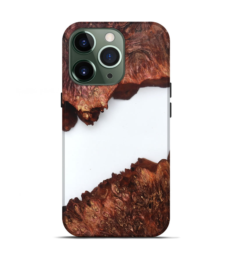 iPhone 13 Pro Wood Live Edge Phone Case - Mabelle (Clear, 831652)
