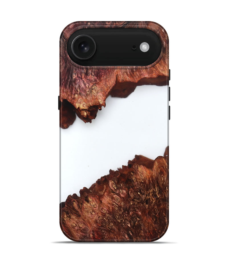 iPhone 17 Air Wood Live Edge Phone Case - Mabelle (Clear, 831652)