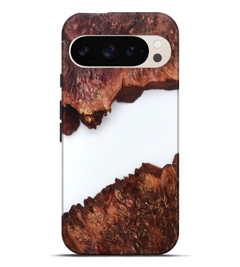 Pixel 10 Pro XL Wood Live Edge Phone Case - Mabelle (Clear, 831652)
