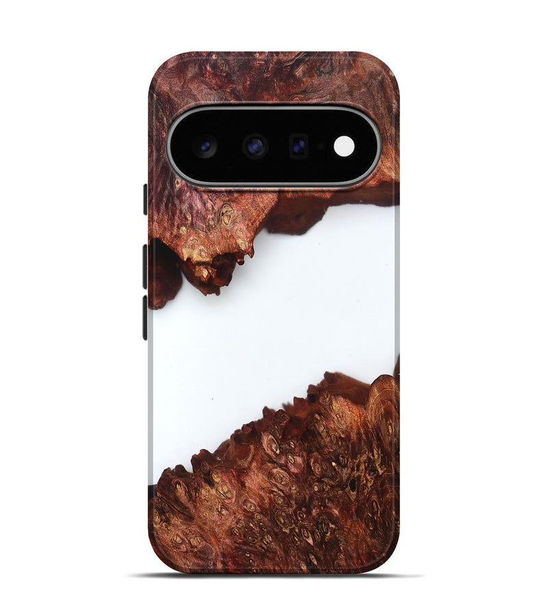 Pixel 11 Pro Wood Live Edge Phone Case - Mabelle (Clear, 831652)