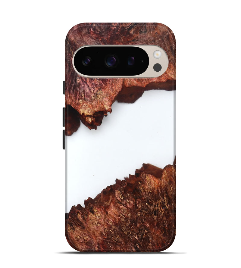 Pixel 9 Pro Wood Live Edge Phone Case - Mabelle (Clear, 831652)