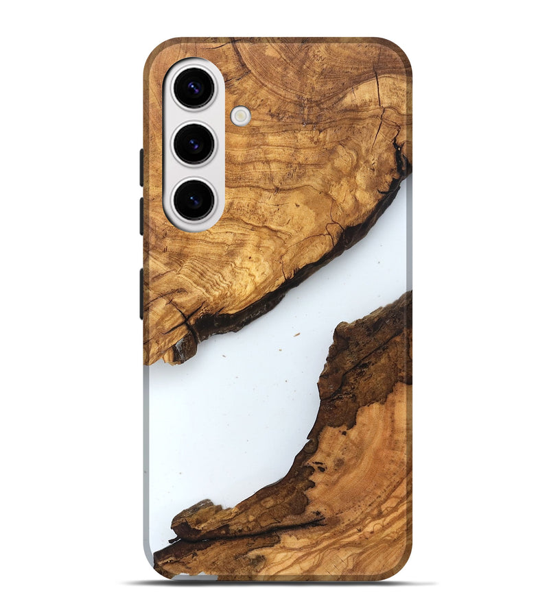 Galaxy S25 Plus Wood Live Edge Phone Case - Dax (Clear, 831653)