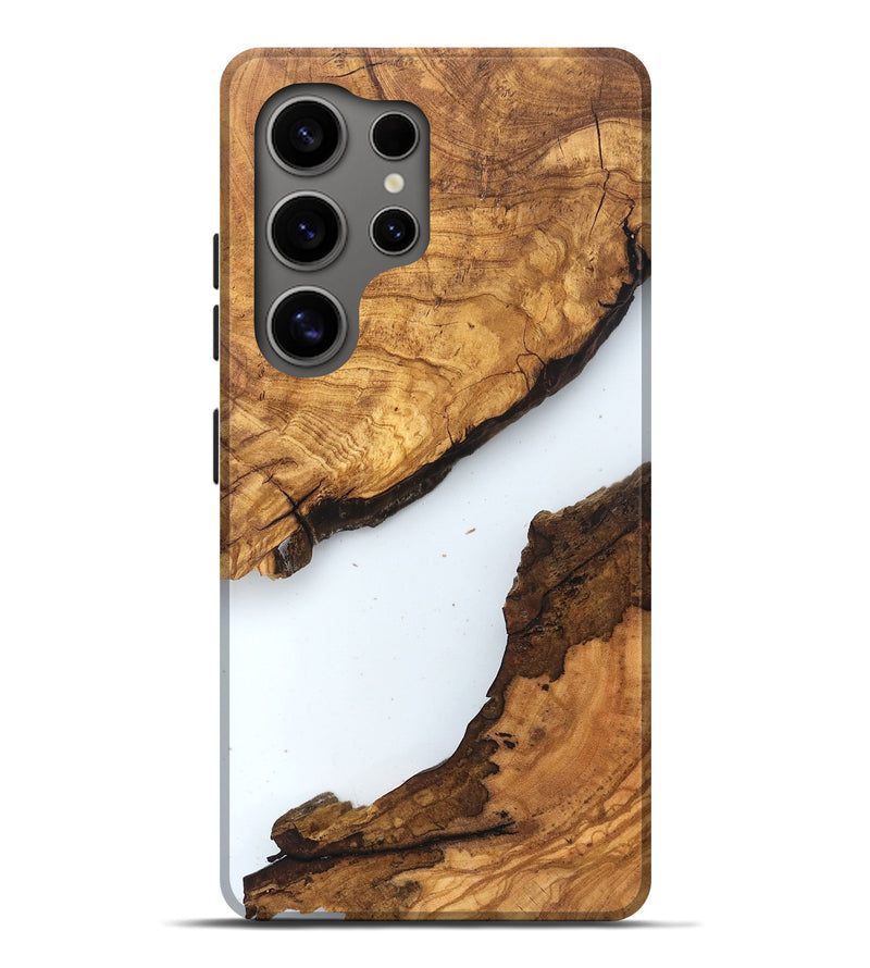 Galaxy S25 Ultra Wood Live Edge Phone Case - Dax (Clear, 831653)