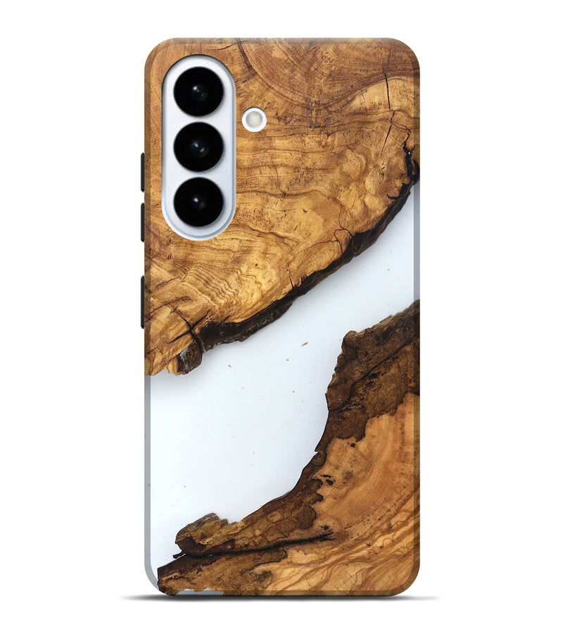 Galaxy S26 Plus Wood Live Edge Phone Case - Dax (Clear, 831653)
