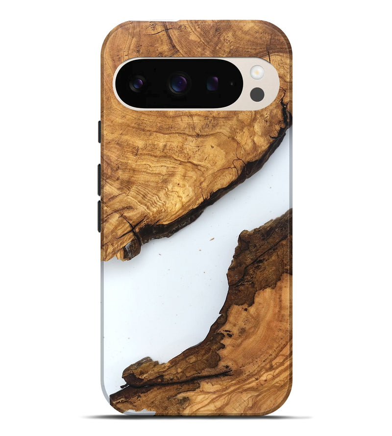 Pixel 10 Pro XL Wood Live Edge Phone Case - Dax (Clear, 831653)