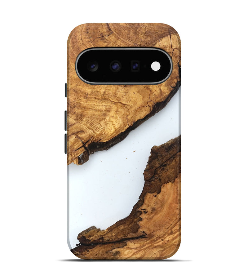 Pixel 11 Wood Live Edge Phone Case - Dax (Clear, 831653)