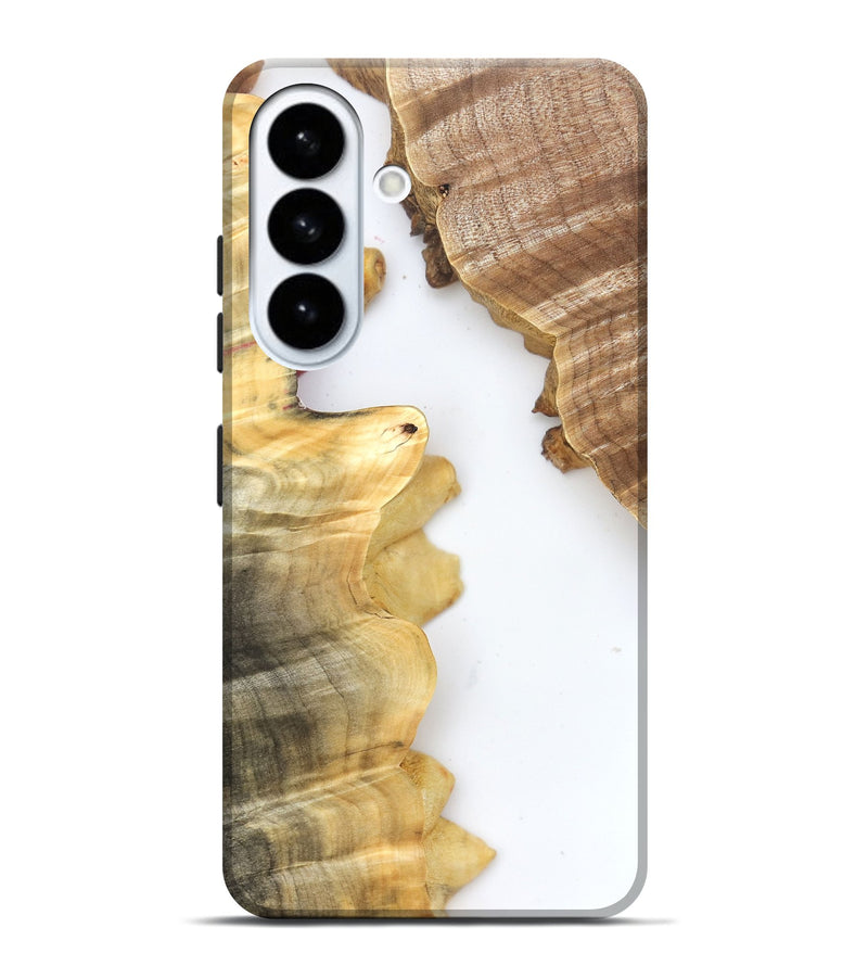 Galaxy S26 Plus Wood Live Edge Phone Case - Haylie (Clear, 831654)
