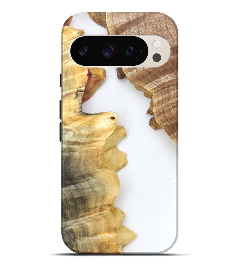 Pixel 10 Pro XL Wood Live Edge Phone Case - Haylie (Clear, 831654)