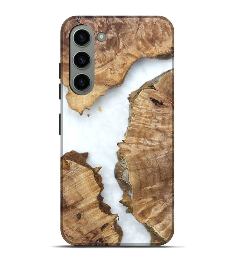 Galaxy S23 Plus Wood Live Edge Phone Case - Amanda (Clear, 831656)