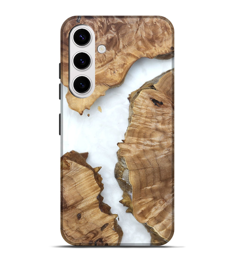 Galaxy S25 Plus Wood Live Edge Phone Case - Amanda (Clear, 831656)