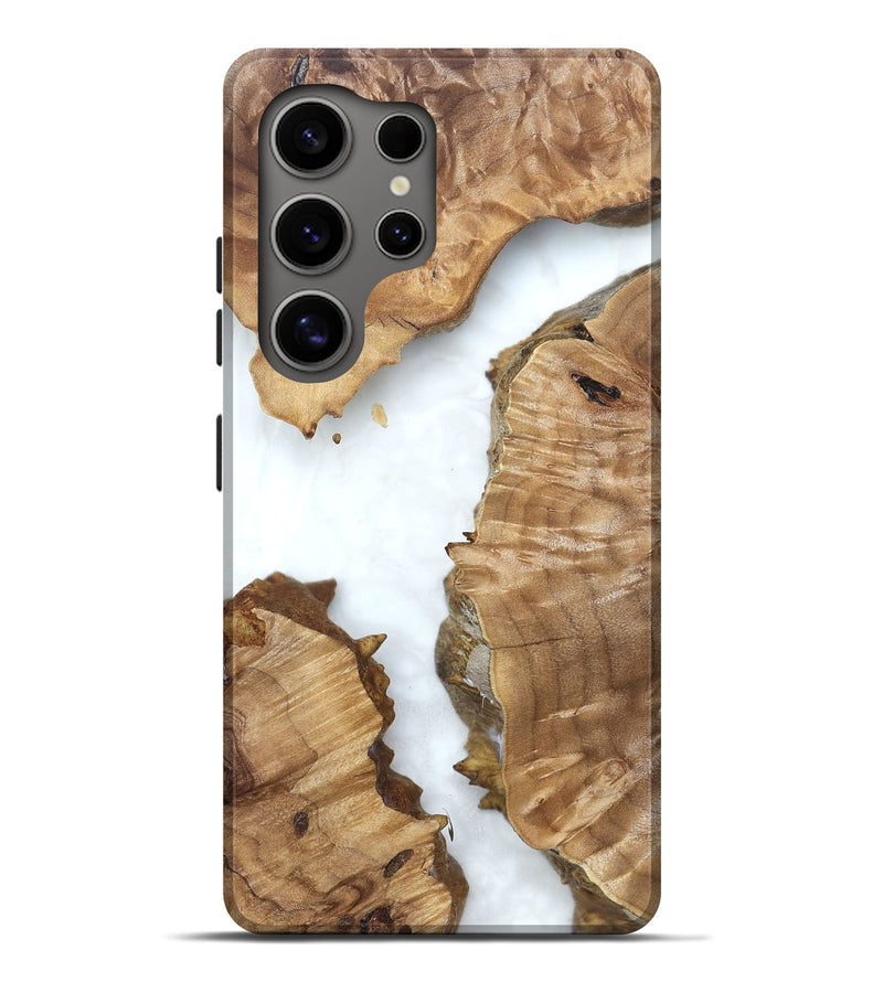 Galaxy S25 Ultra Wood Live Edge Phone Case - Amanda (Clear, 831656)