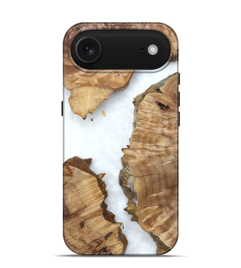 iPhone 17 Air Wood Live Edge Phone Case - Amanda (Clear, 831656)