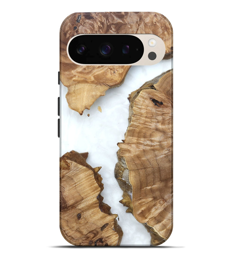 Pixel 10 Pro XL Wood Live Edge Phone Case - Amanda (Clear, 831656)