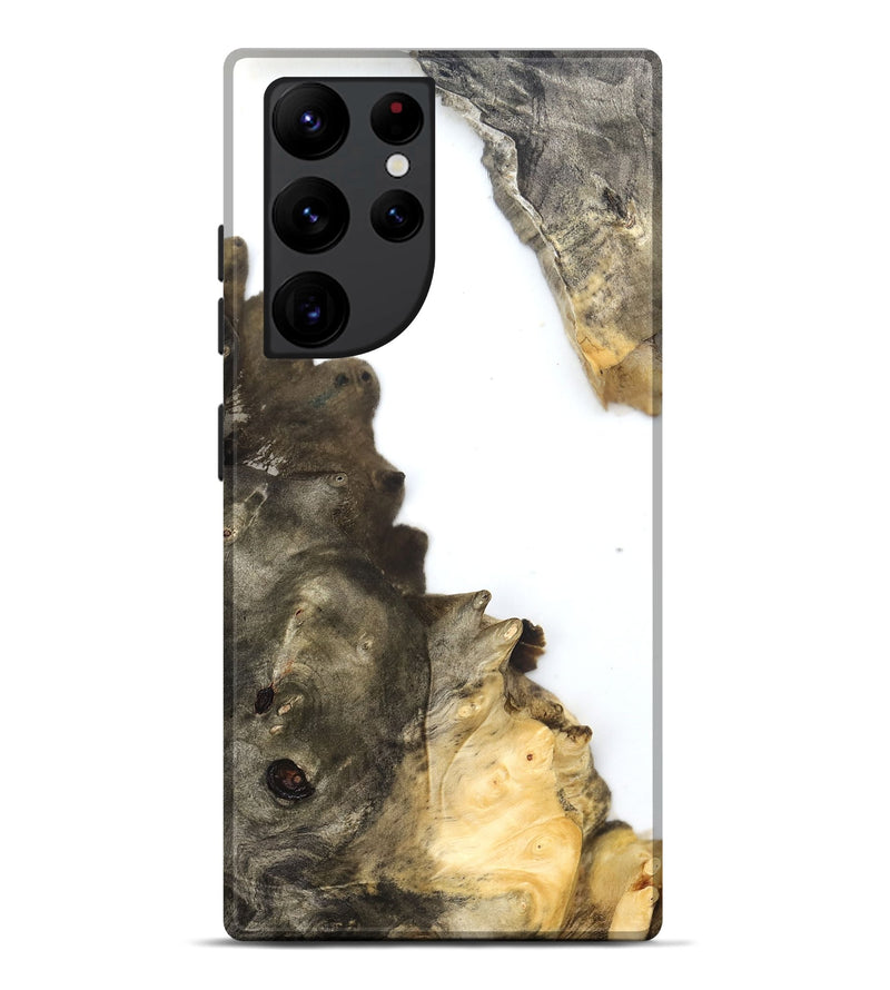 Galaxy S22 Ultra Wood Live Edge Phone Case - Averi (Clear, 831657)