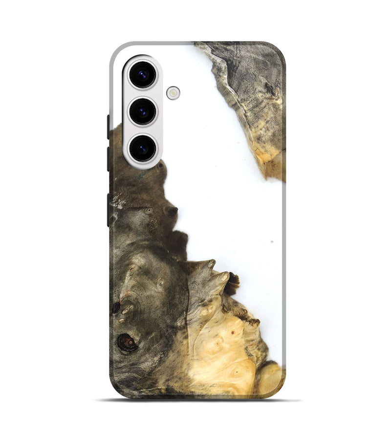 Galaxy S25 Wood Live Edge Phone Case - Averi (Clear, 831657)