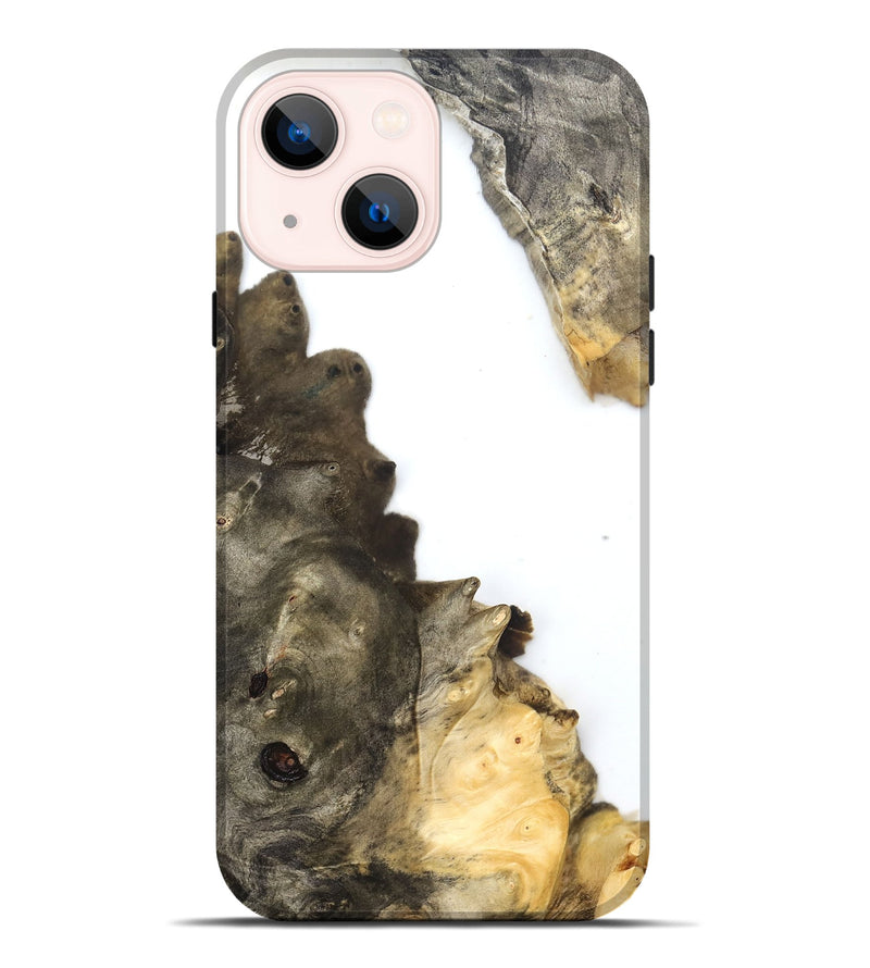 iPhone 14 Plus Wood Live Edge Phone Case - Averi (Clear, 831657)