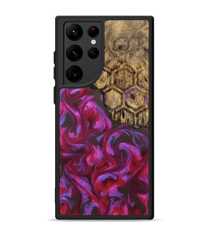 Galaxy S22 Ultra Wood Phone Case - Oran (Pattern, 831661)