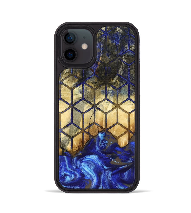 iPhone 12 Wood Phone Case - Amora (Pattern, 831662)