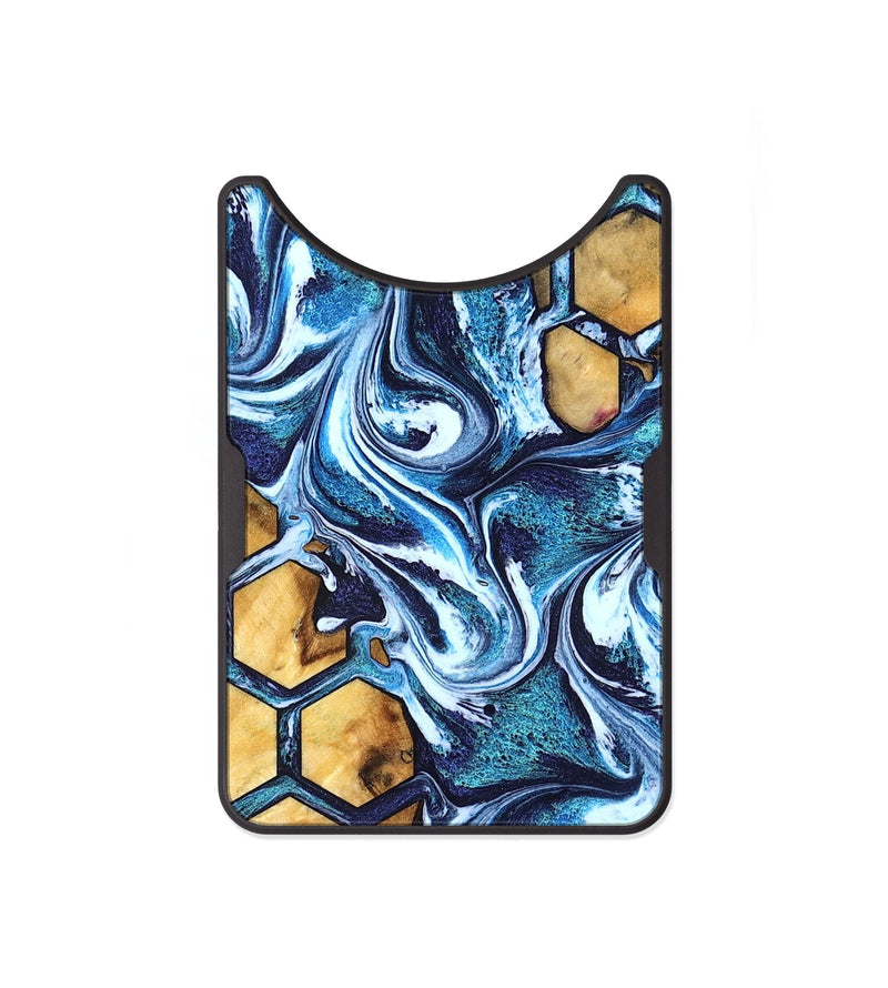 Alloy Wood Wallet - Lue (Pattern, 831672)