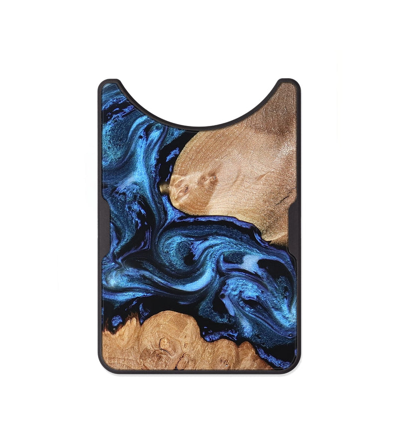 Alloy Wood Wallet - Bishop (Blue, 831690)