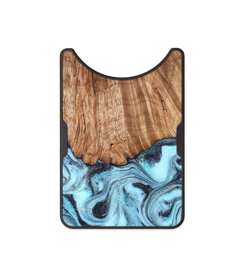 Alloy Wood Wallet - Kareem (Blue, 831691)