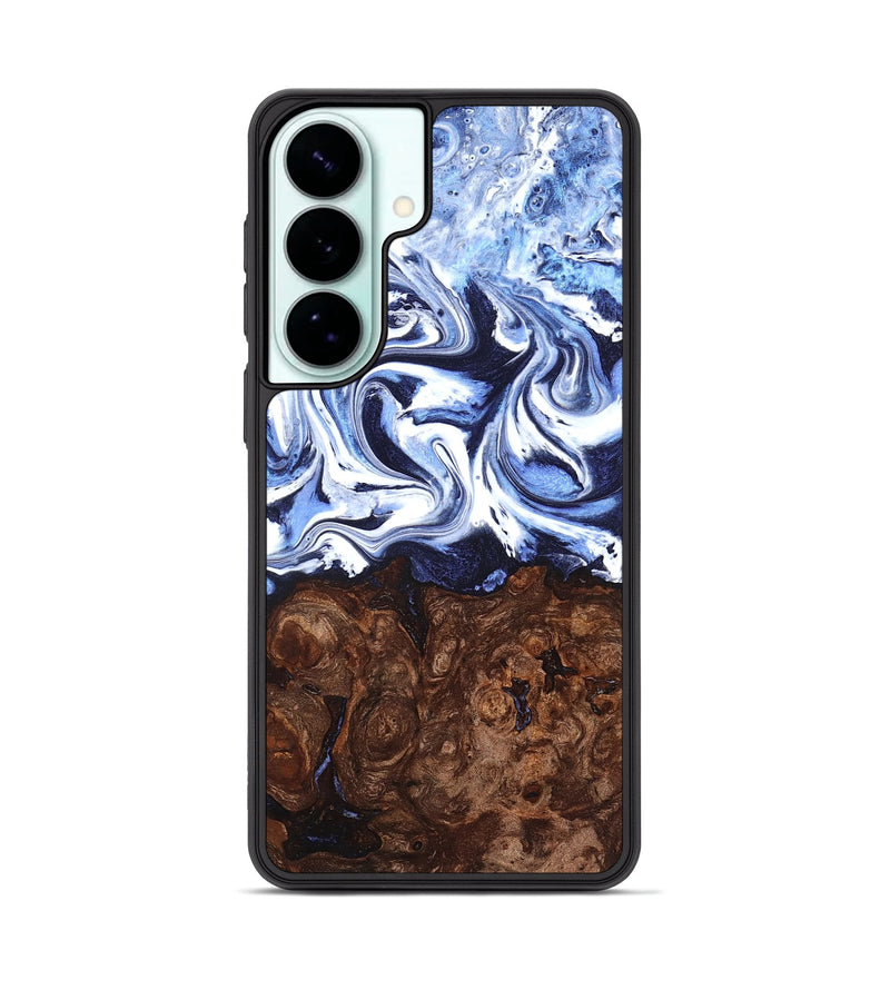 Galaxy S26 Plus Wood Phone Case - Shanon (Blue, 831694)