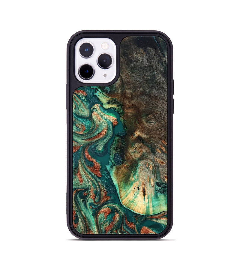 iPhone 11 Pro Wood Phone Case - Marian (Green, 831699)