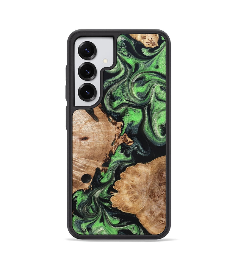 Galaxy S25 Wood Phone Case - Wilber (Green, 831702)