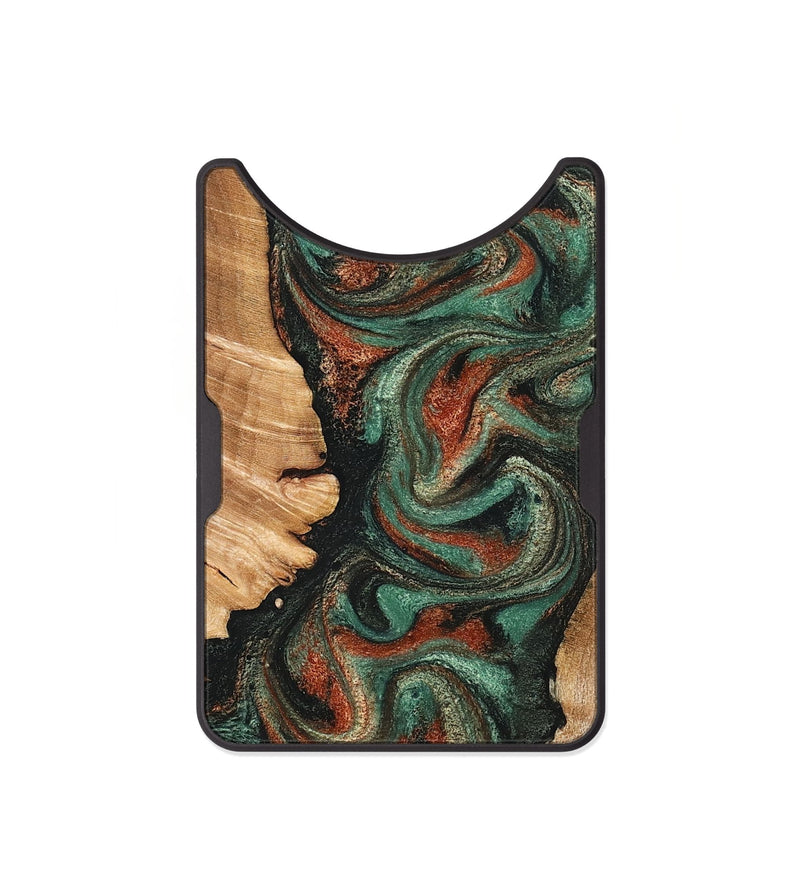 Alloy Wood Wallet - Kaysen (Green, 831708)
