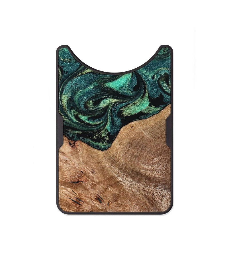 Alloy Wood Wallet - Daron (Green, 831712)
