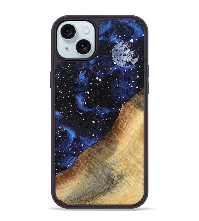 iPhone 15 Plus Wood Phone Case - Mikael (Cosmos, 831724)