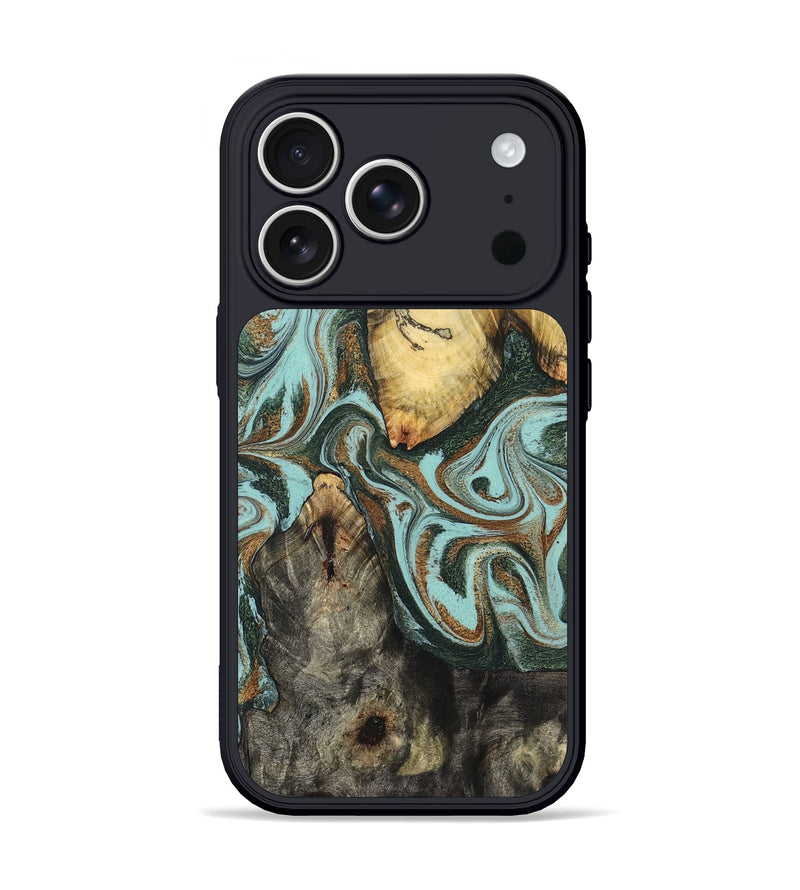 iPhone 17 Pro Wood Phone Case - Verne (Green, 831732)