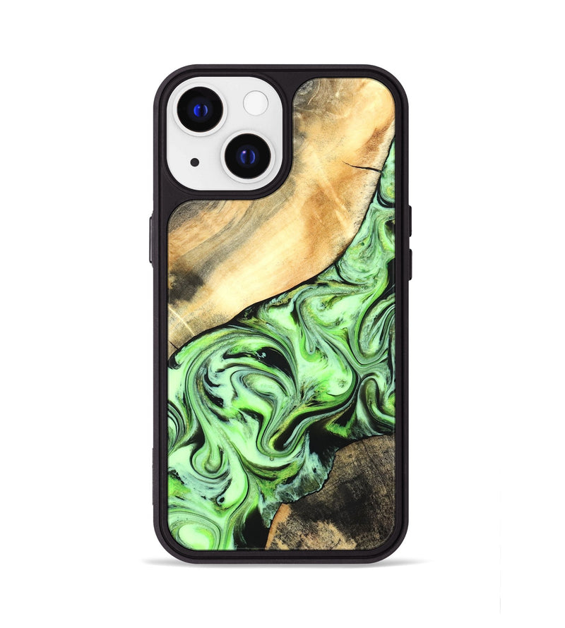 iPhone 13 Wood Phone Case - Misty (Neon, 831734)