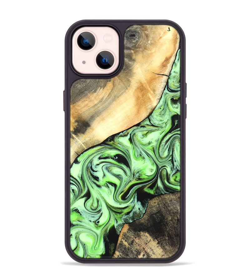 iPhone 14 Plus Wood Phone Case - Misty (Neon, 831734)