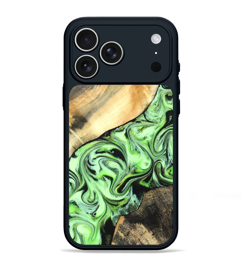 iPhone 17 Pro Max Wood Phone Case - Misty (Neon, 831734)
